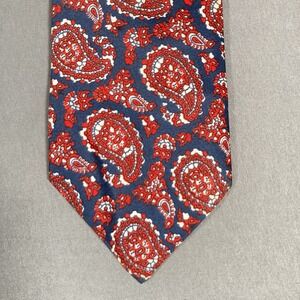 Velducci‎ neck tie Vintage 100% Polyester 90s 4"
